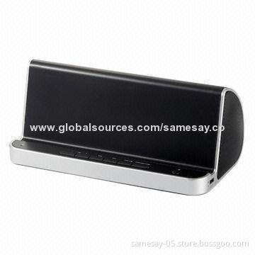 Audio System for iPod/iPhone and iPad with Speaker, 100Hz-20kHz Response Frequency